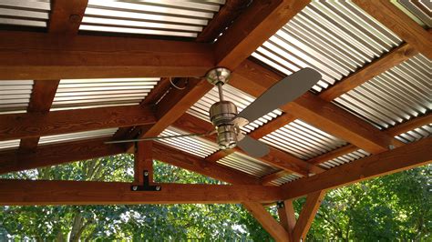 sheet metal patio|corrugated metal patio covers.